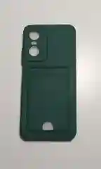 Чехол TECNO POP 6 PRO с защитой камеры и карманом для пластиковой карты