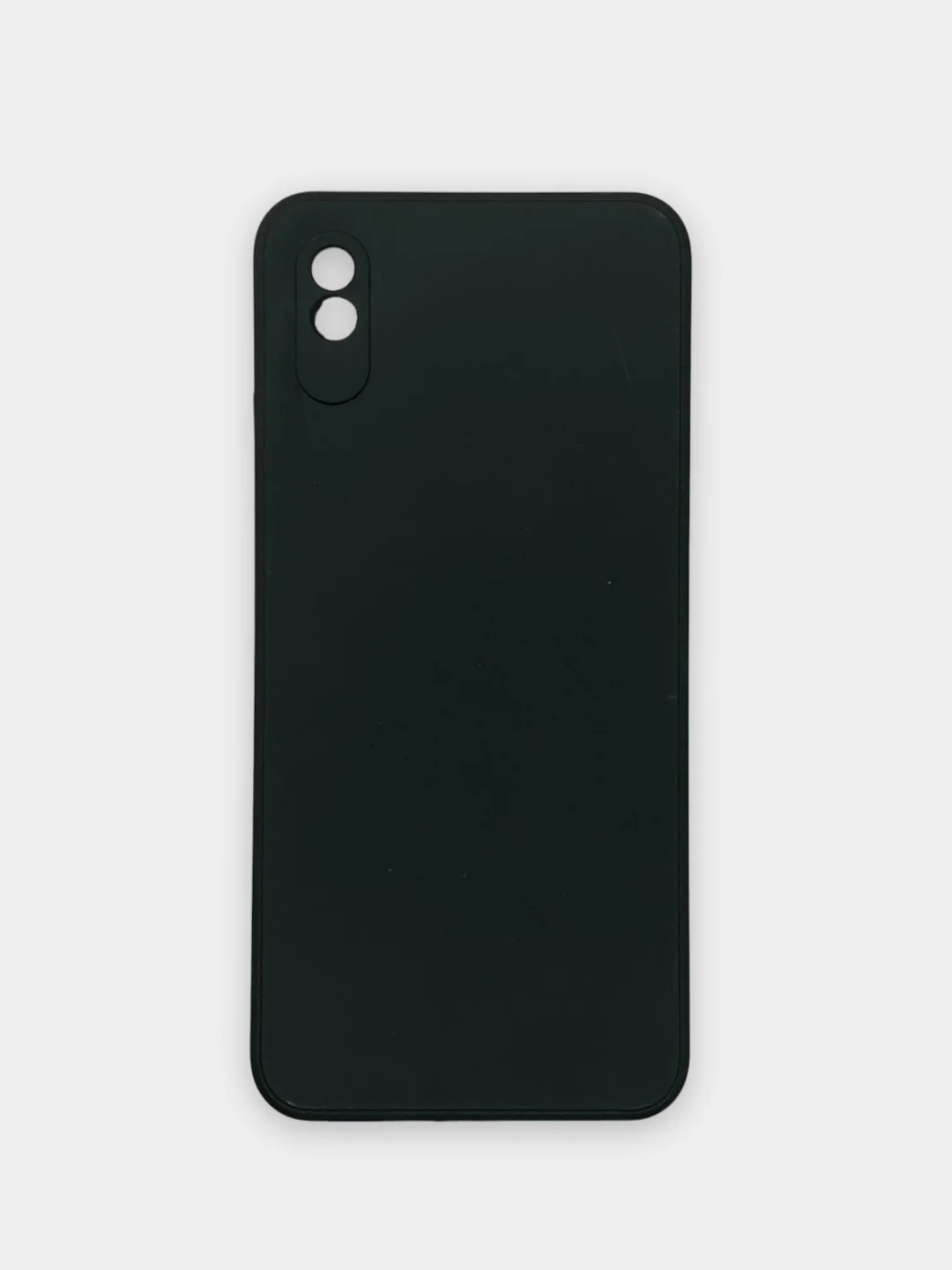 Чехол силиконовый на Xiaomi Redmi 9A (Сяоми Редми 9А), черный