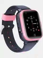 Розовый детские смарт часы Smart Baby Watch KT15 Lite 4G с видеозвонком