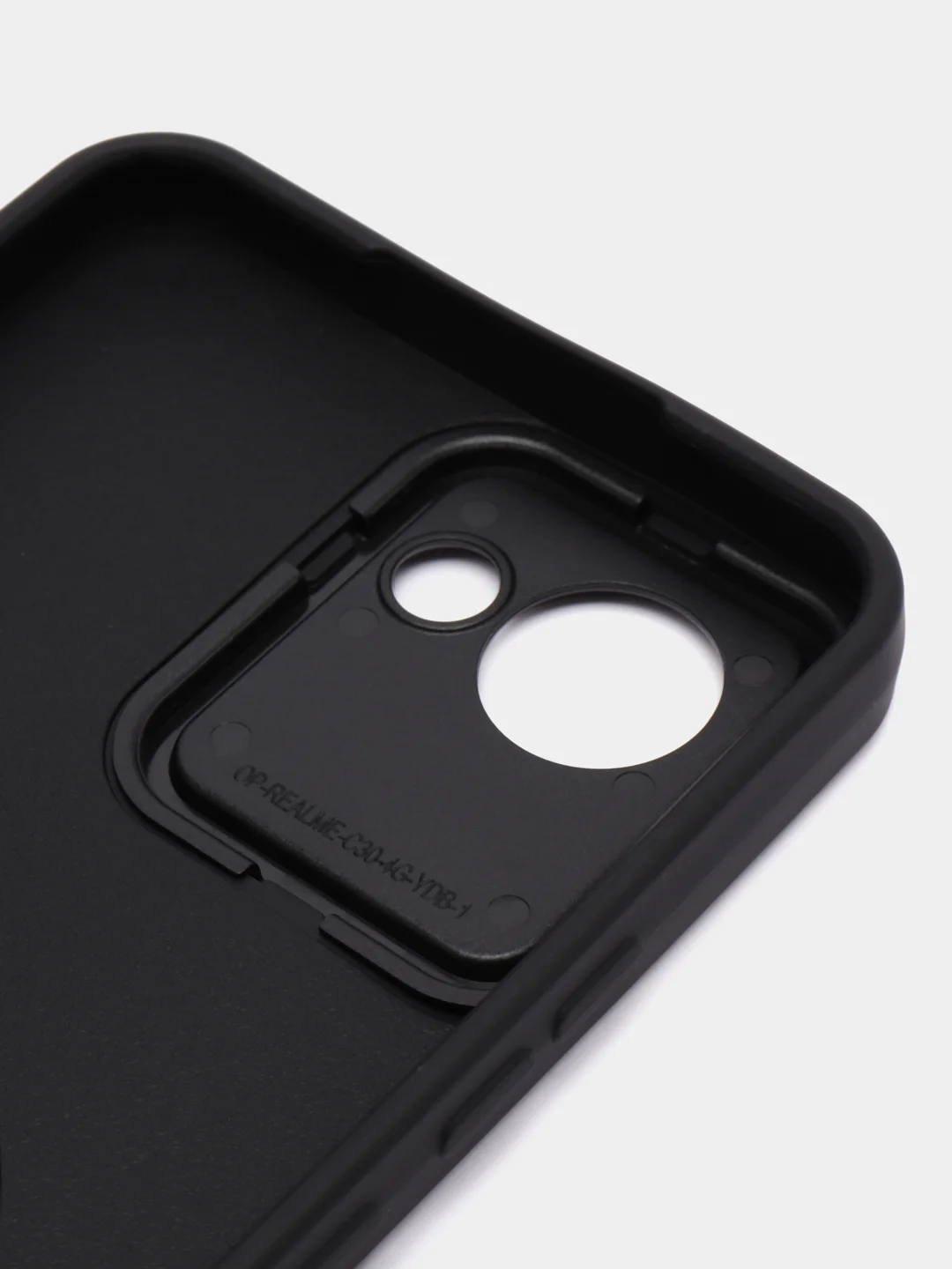 Черный чехол для Realme C30 C30s Narzo 50i Prime Реалми С30 Нарзо силиконовый магнитный с кольцом