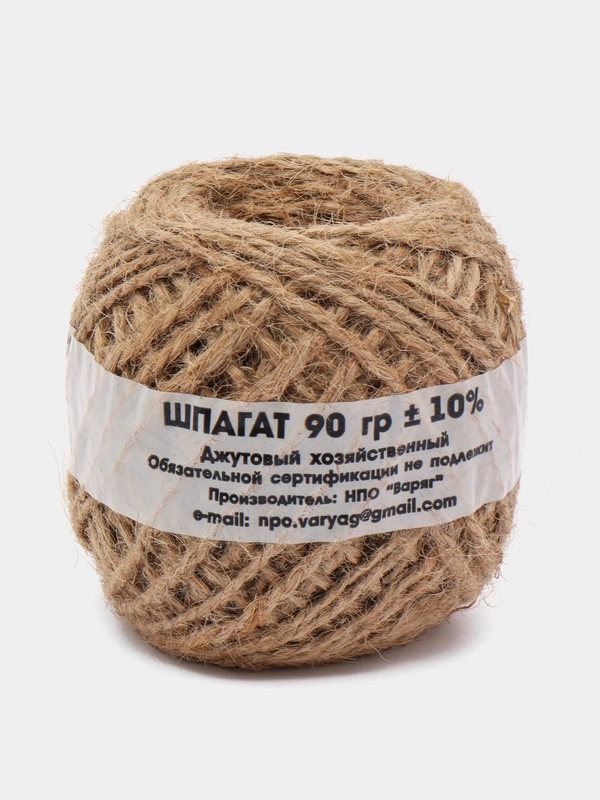 Шпагат джутовый, 100 м