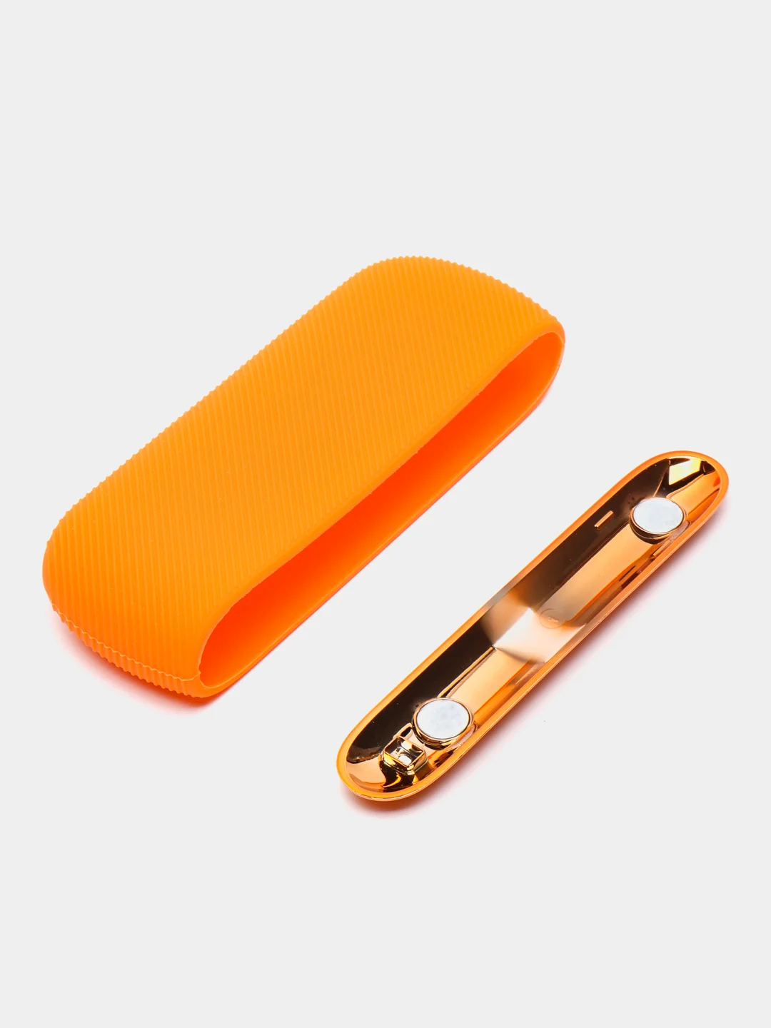 Оранжевый чехол с панелью для  IQOS 3.0/3 DUO (21 цвет)