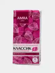 Платочки бумажные AMRA, 2 слоя, 10 пачек, 100 штук