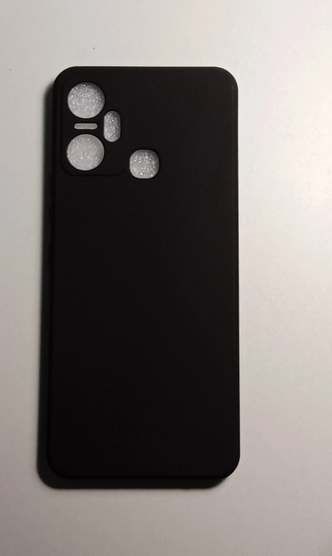 Чехол для INFINIX SMART 6 PLUS  с защитой камеры матовый