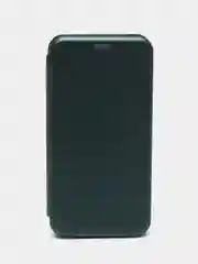Зеленый чехол-книжка Itel A48 / Ител А48