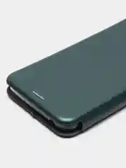 Зеленый чехол-книжка Itel A48 / Ител А48