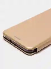 Золотой чехол-книжка для Samsung Galaxy A13 5G / A04S (Самсунг Галакси А13 5 Джи / А04С)