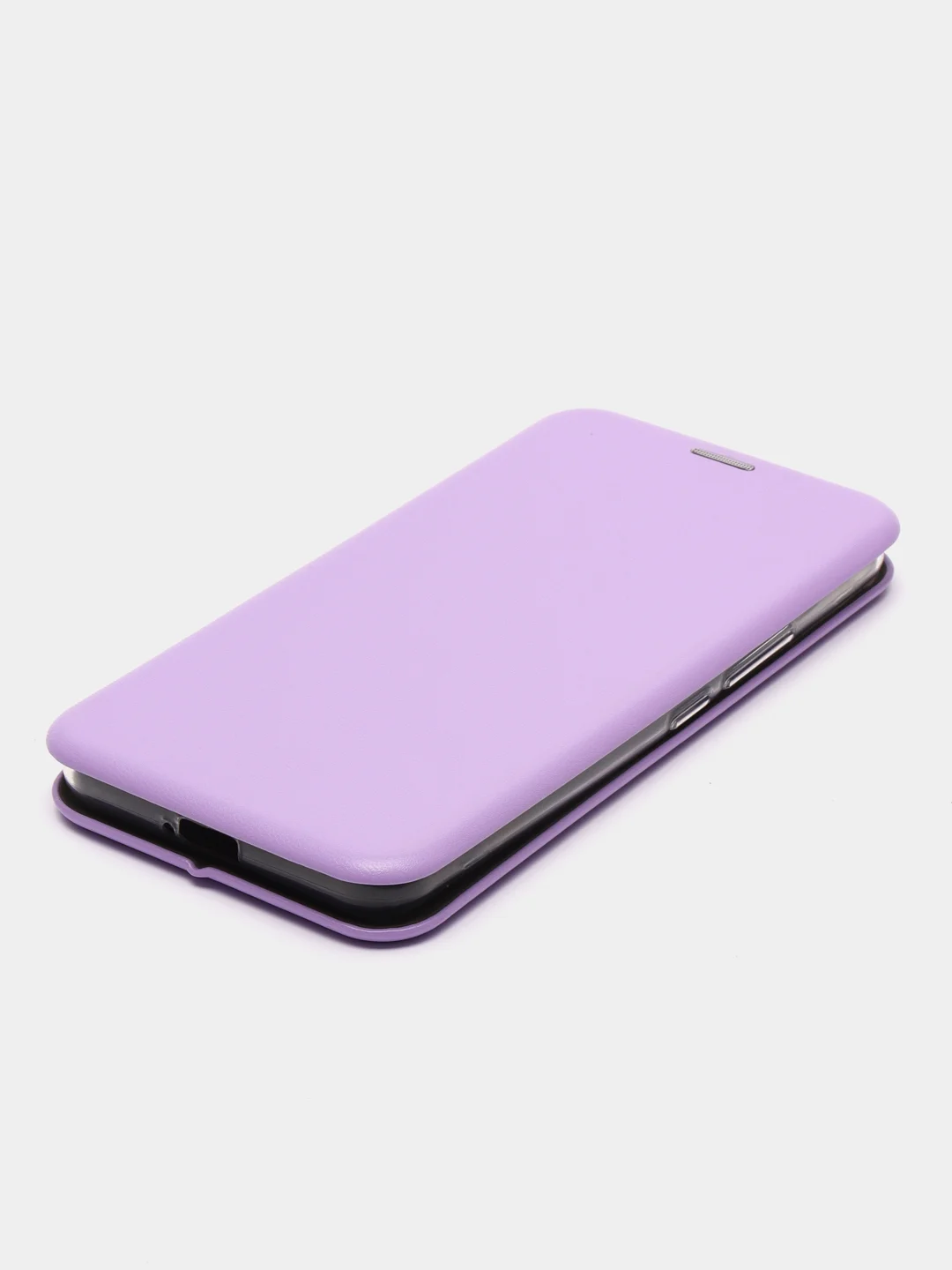 Сиреневый чехол-книжка Itel A48 / Ител А48