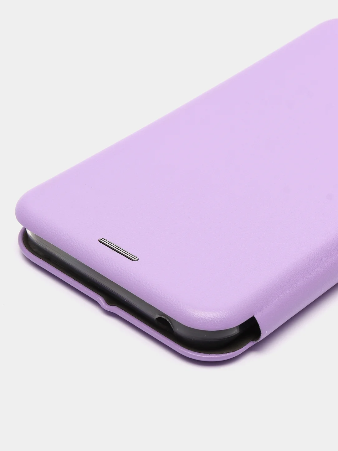 Сиреневый чехол-книжка Itel A48 / Ител А48