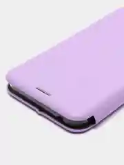 Сиреневый чехол-книжка Itel A48 / Ител А48
