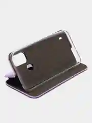 Сиреневый чехол-книжка Itel A48 / Ител А48