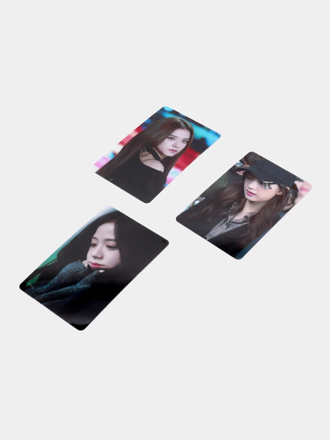 Золотистый хаки наклейки-карточки K-POP Blackpink ( Блэкпинк ) 10шт