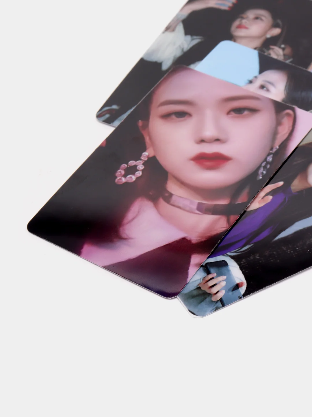 Золотистый хаки наклейки-карточки K-POP Blackpink ( Блэкпинк ) 10шт