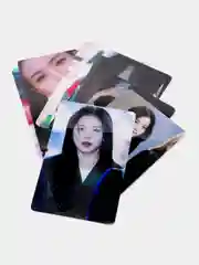 Золотистый хаки наклейки-карточки K-POP Blackpink ( Блэкпинк ) 10шт