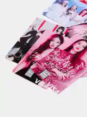 Алый наклейки-карточки K-POP Blackpink ( Блэкпинк ) 10шт