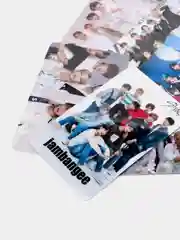Белый наклейки-карточки K-pop Stray Kids, наборы по 10шт
