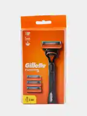 Gillettee Fusion5 Мужская Бритва , 4 кассеты, с 5 лезвиями, c точным триммером для труднодоступных мест