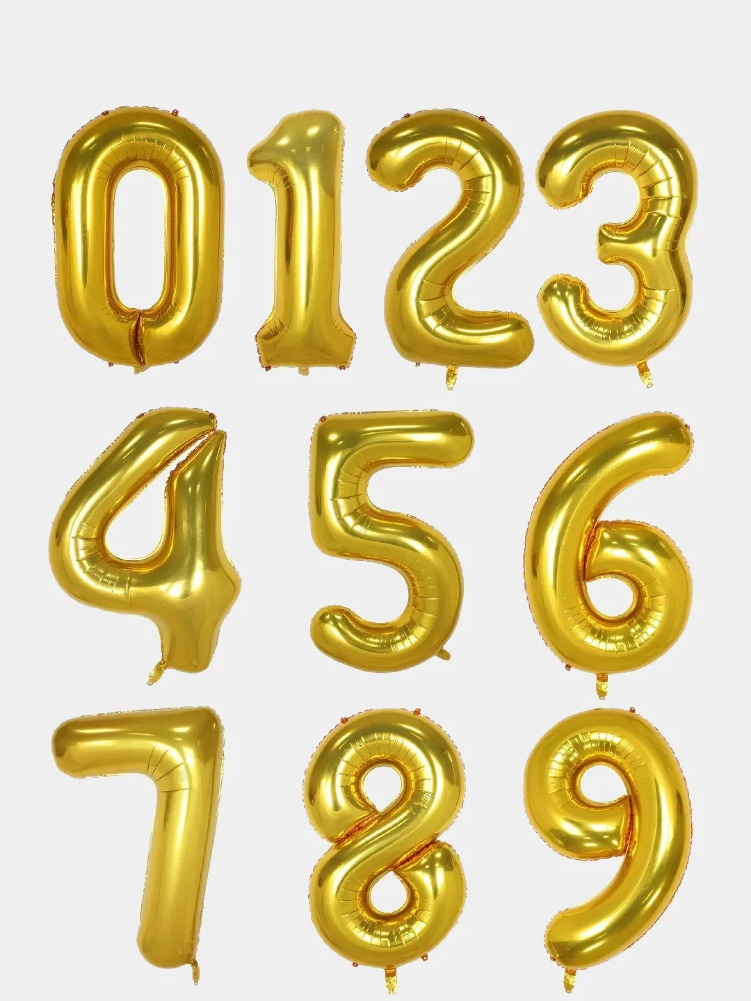 Шар цифра, длина 80 см
