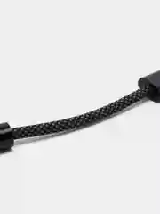 Черный переходник USB-C на 3.5 мм, поддержка проводного управления и микрофона