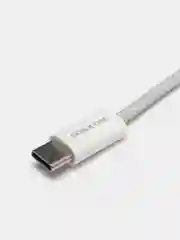 Белый переходник USB-C на 3.5 мм, поддержка проводного управления и микрофона