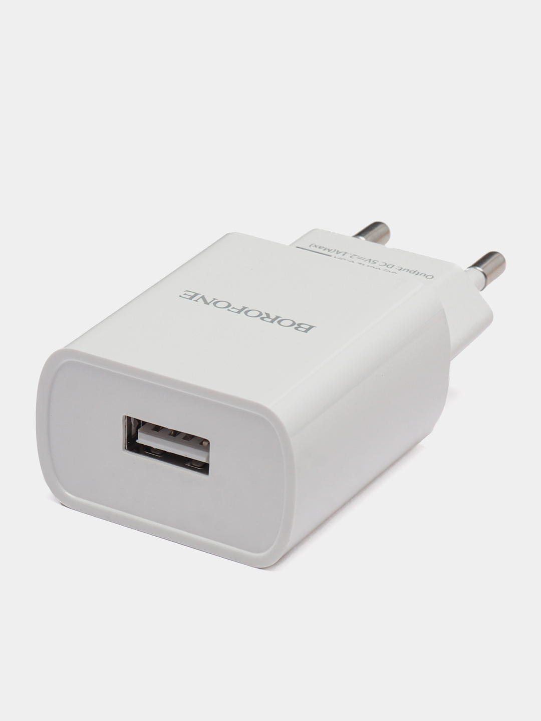 Сетевой адаптер с 2 USB / Зарядное устройство для телефона / Универсальный блок питания Hoco