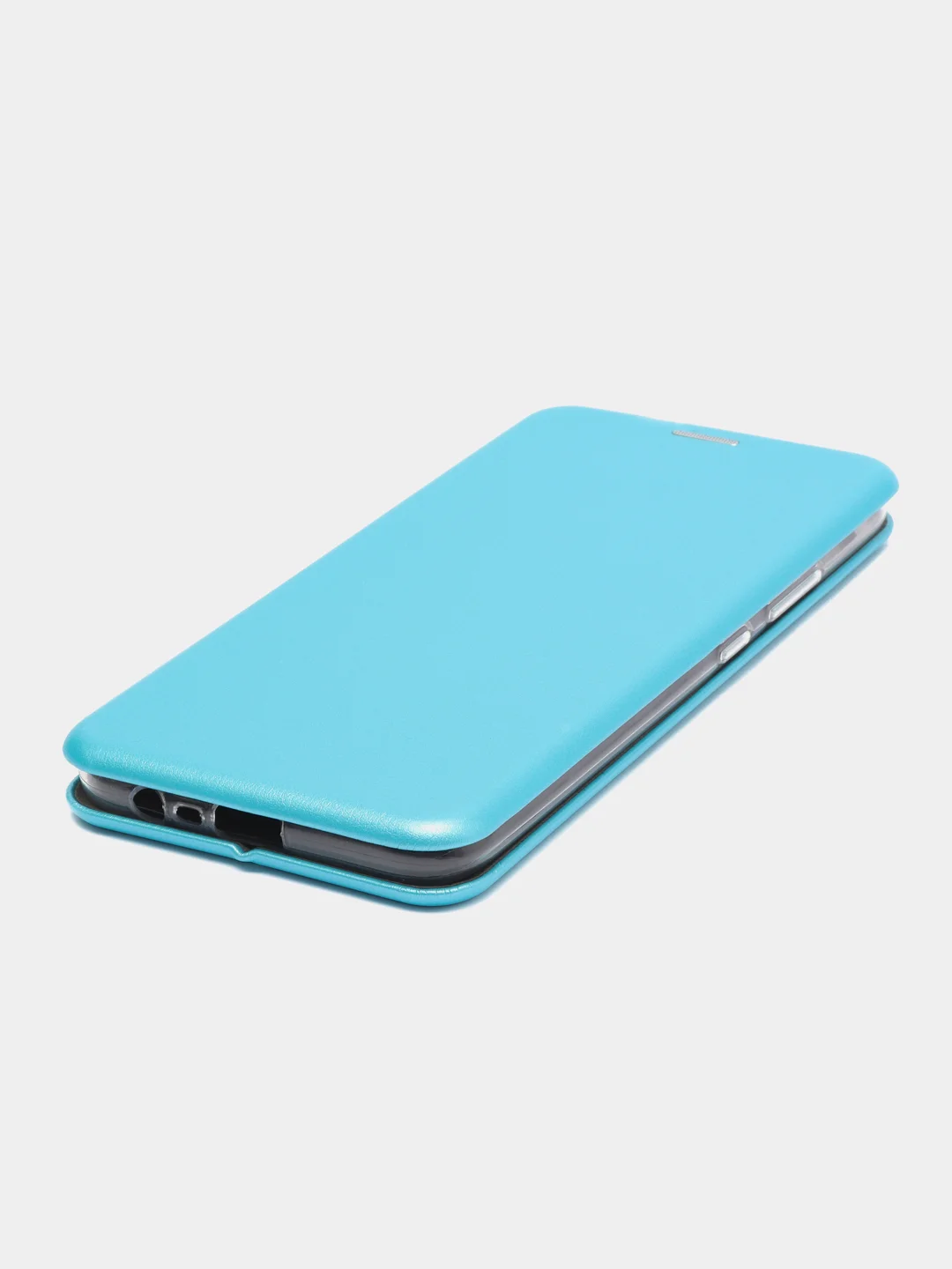 Голубой чехол-книжка для Realme C21Y / Realme С25Y (Реалми С21Y / С25Y)