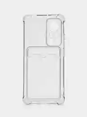 Хром чехол Xiaomi 12 / 12X / Сяоми 12 / 12Х с карманом для карт