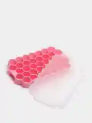 Форма для льда, силиконовая, с крышкой