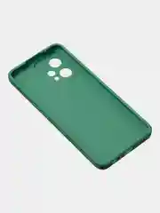 Зеленый чехол для Realme 9 (4G) / Realme 9 Pro Plus, матовый, с дополнительной защитой камеры