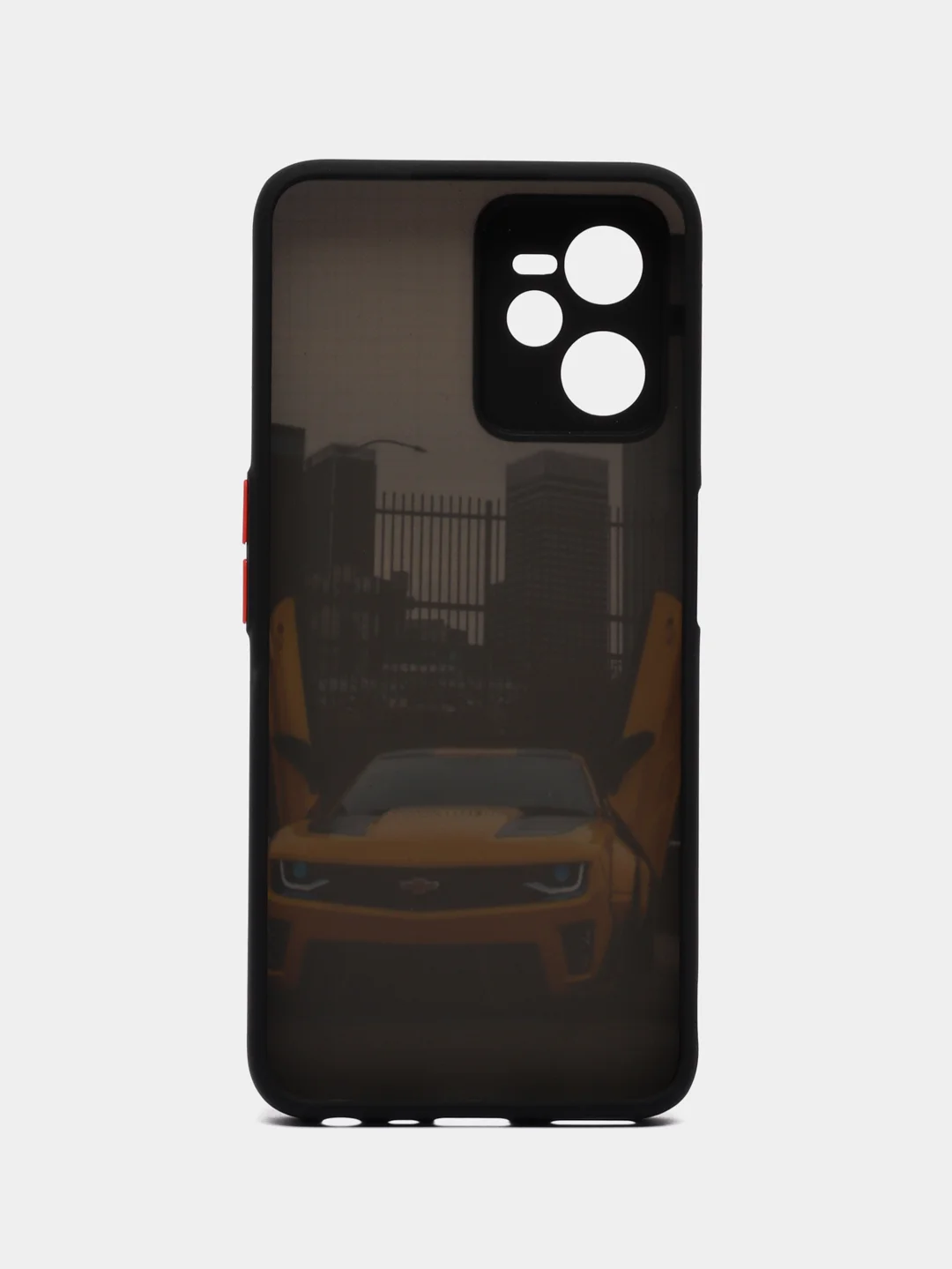 Золотой чехол с рисунком на Realme C35 (Реалми С35)