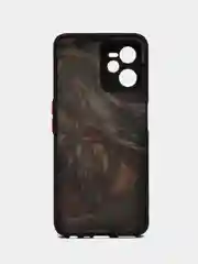 Серый меланж чехол с рисунком на Realme C35 (Реалми С35)