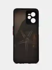 Серебряный чехол с рисунком на Realme C35 (Реалми С35)