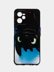 Угольный чехол с рисунком на Realme C35 (Реалми С35)