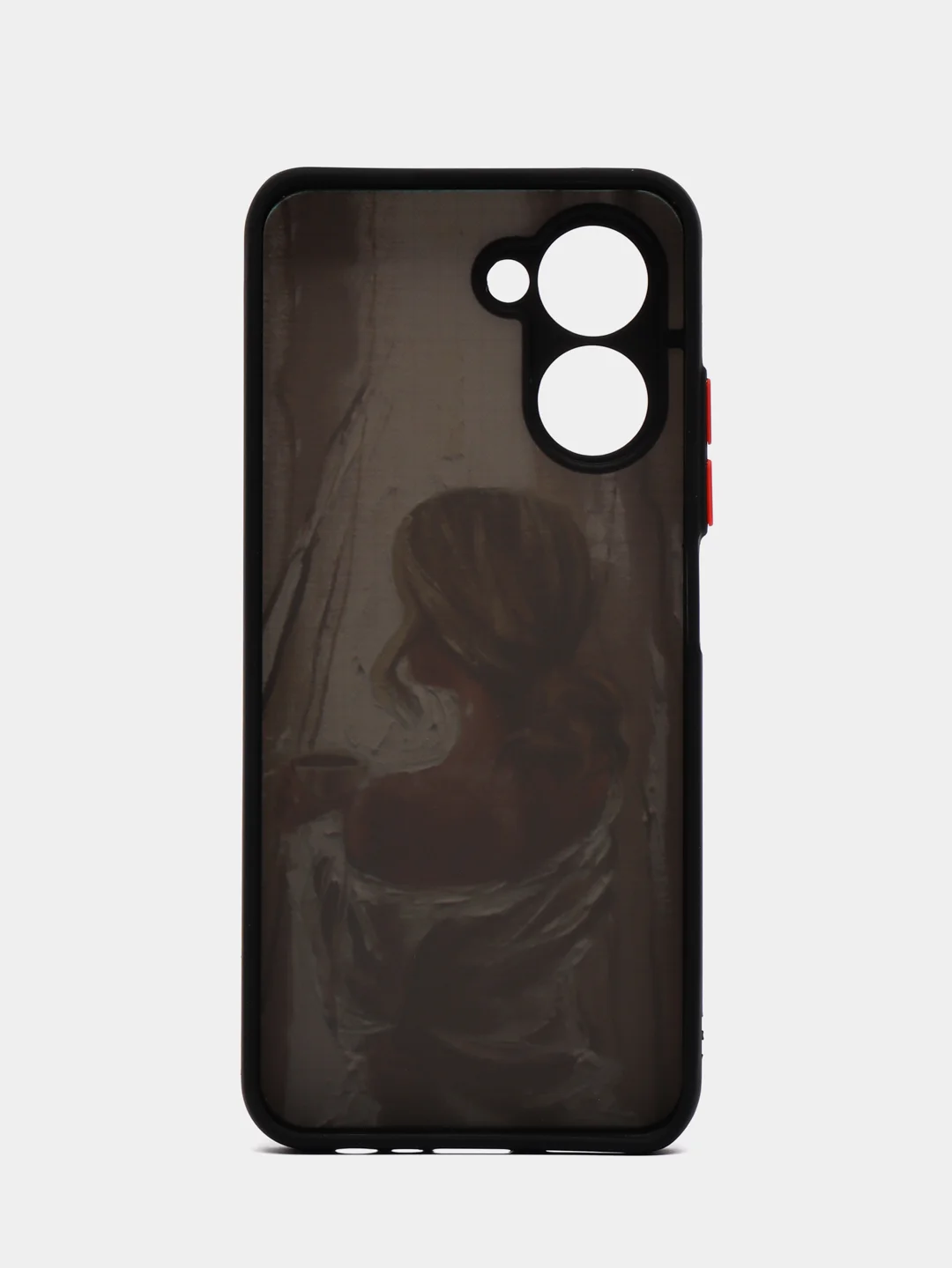 Карамельный чехол с рисунком на Realme C33 (Реалми С33)