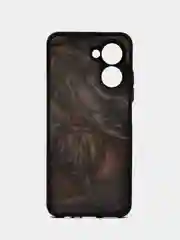 Серебряный чехол с рисунком на Realme C33 (Реалми С33)
