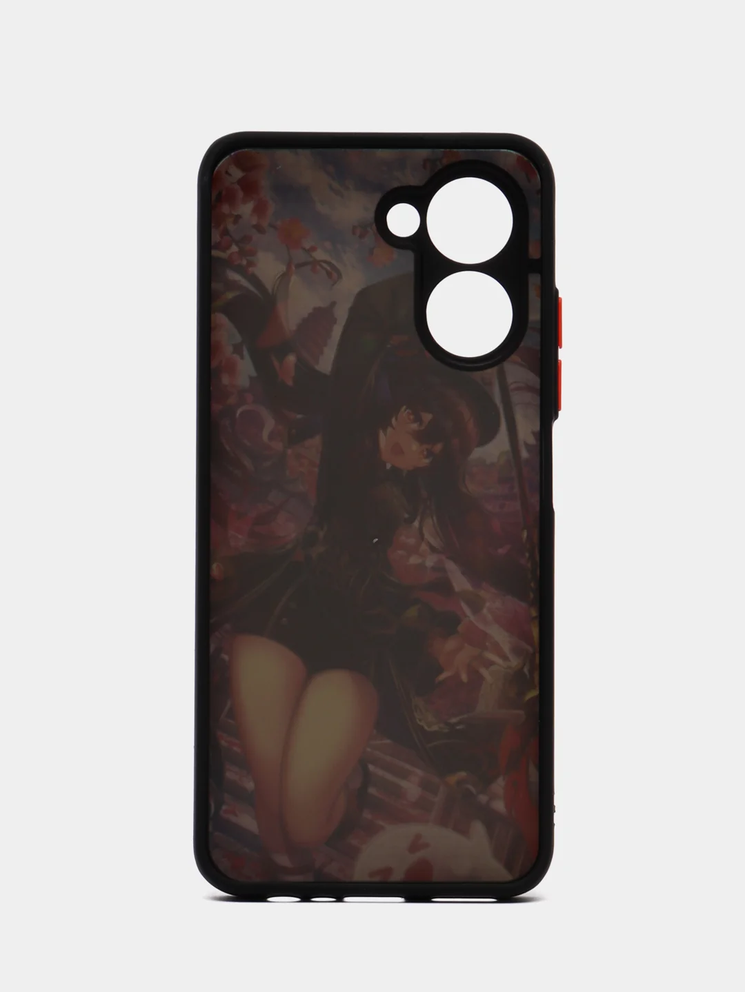 Конфетный чехол с рисунком на Realme C33 (Реалми С33)