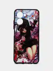 Конфетный чехол с рисунком на Realme C33 (Реалми С33)