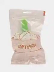 Зеленый силиконовая кулинарная кисточка-масленка КАРТОФАН