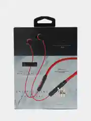 Алый беспроводные вакуумные наушники KIN SPORT, Bluetooth