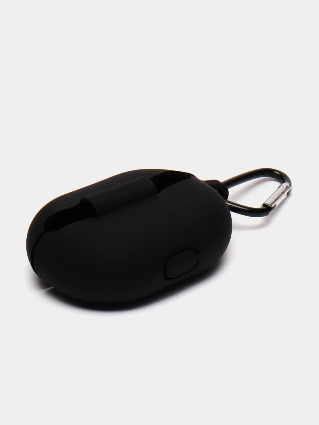 Черный чехол на Huawei Freebuds Pro для беспроводных наушников силиконовый КАРТОФАН матовый