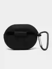 Черный чехол на Huawei Freebuds Pro для беспроводных наушников силиконовый КАРТОФАН матовый