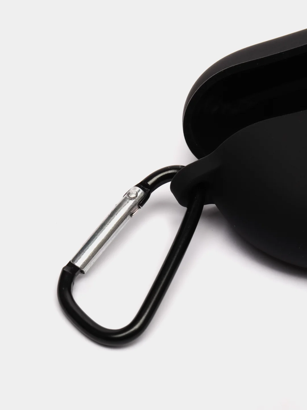 Черный чехол на Huawei Freebuds Pro для беспроводных наушников силиконовый КАРТОФАН матовый