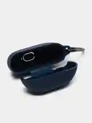 Синий чехол на Huawei Freebuds Pro для беспроводных наушников силиконовый КАРТОФАН матовый