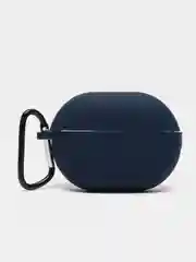 Синий чехол на Huawei Freebuds Pro для беспроводных наушников силиконовый КАРТОФАН матовый