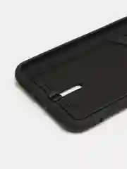 Черный чехол с карманом для iPhone, защитой камеры, однотонный, силиконовый