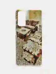 Зелёный хаки чехол для телефона Samsung A71, A31, A12, A21S, A70, A50, S20 FE, A11, A51, с рисунком