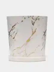 Горшок цветочный "Мрамор", кашпо