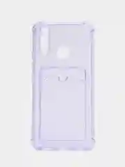Лавандовый чехол Vivo Y11 / Y12 / Y15 / Y17 с карманом для карт