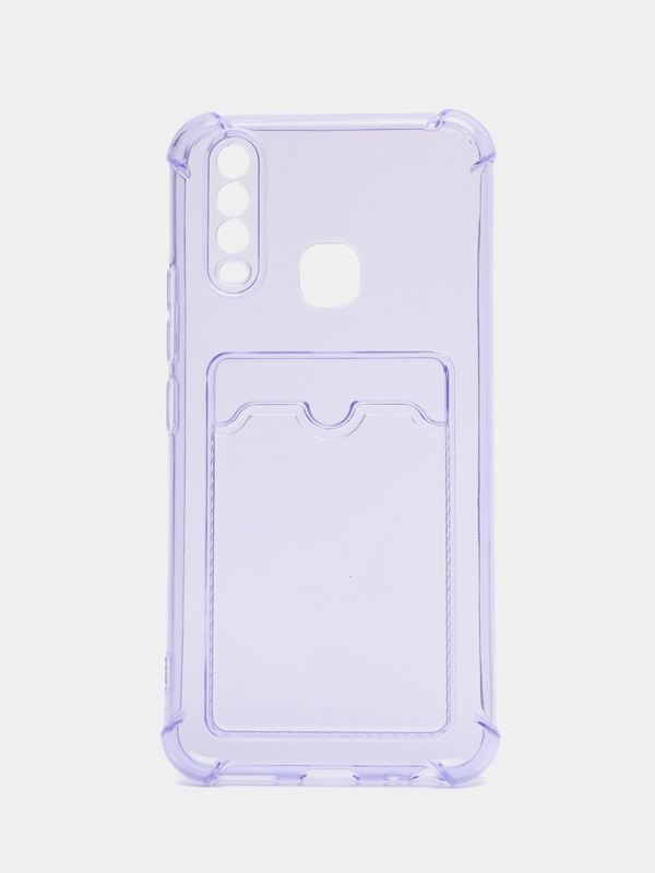 Чехол Vivo Y11 / Y12 / Y15 / Y17 с карманом для карт