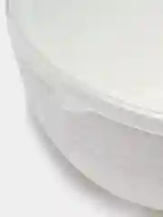 Белый чаша "Оазис" с крышкой